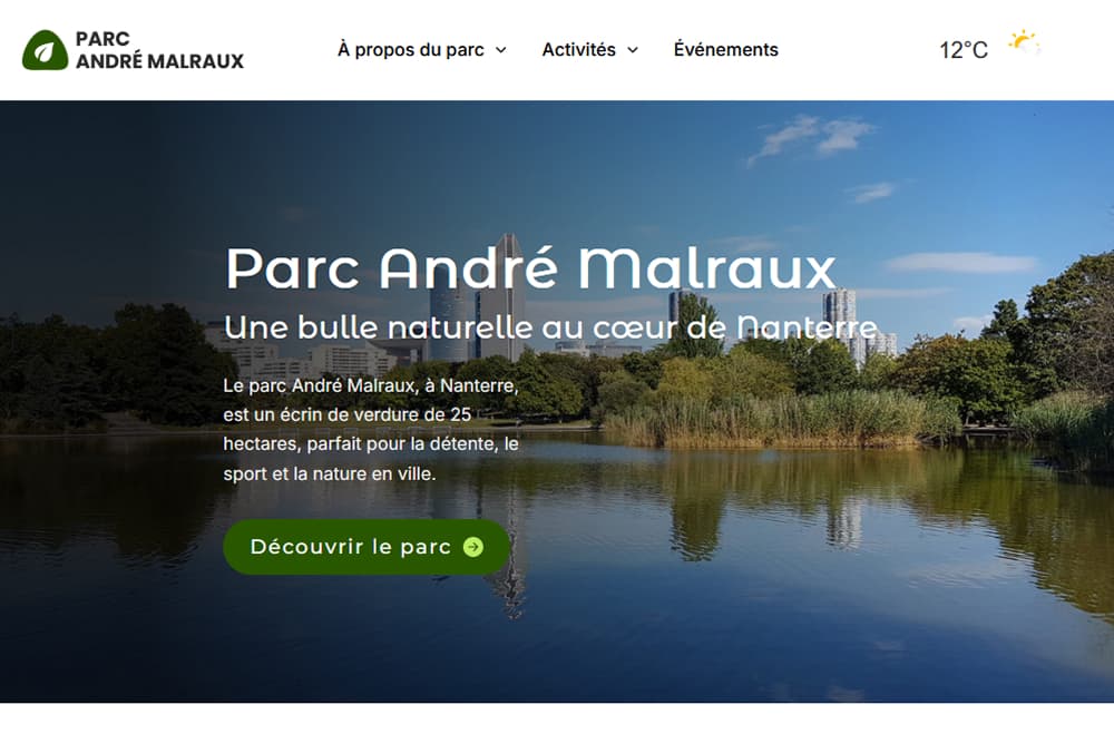 Refonte Parc André Malraux