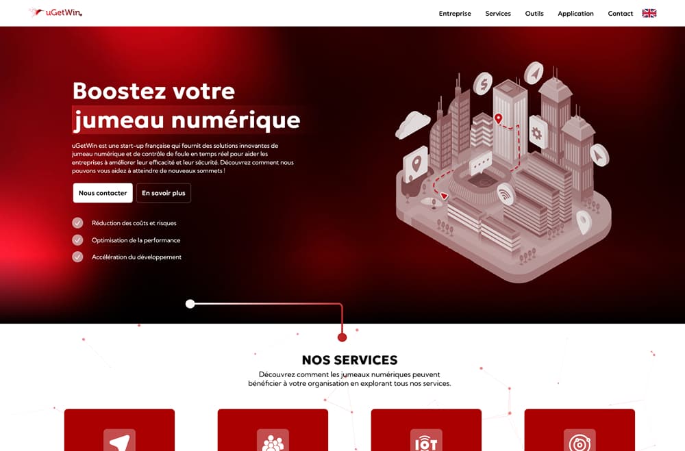 Site de jumeaux numérique